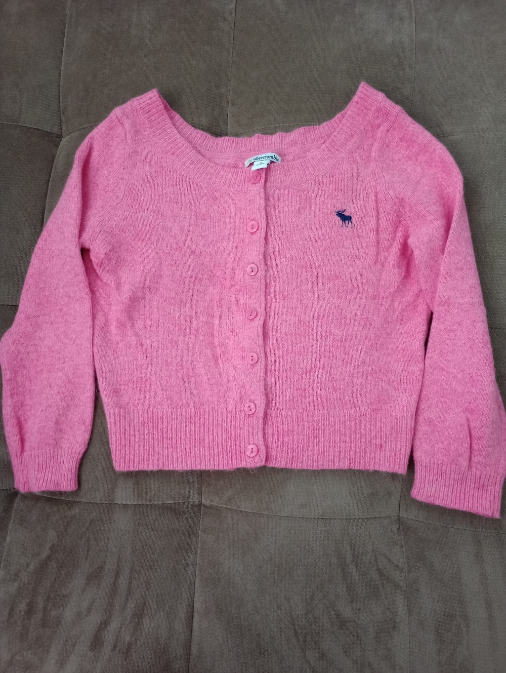 Junior - Abercrombie Pink Cardigan
